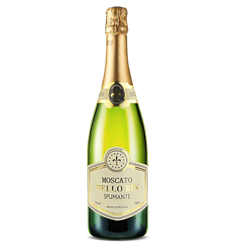 蓝艳冰意大利原瓶进口果味甜酒 皮埃蒙特靓槟莫斯卡托