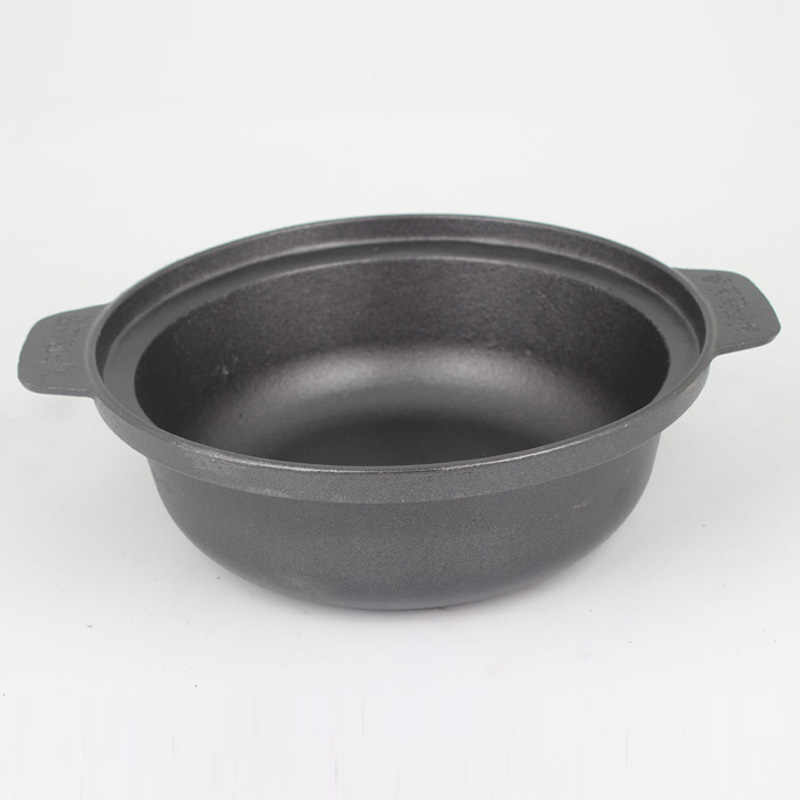 壹骁铸铁煲仔锅  重庆鸡公煲 锅巴饭锅 烧鸡公专用锅 生铁锅煲仔饭