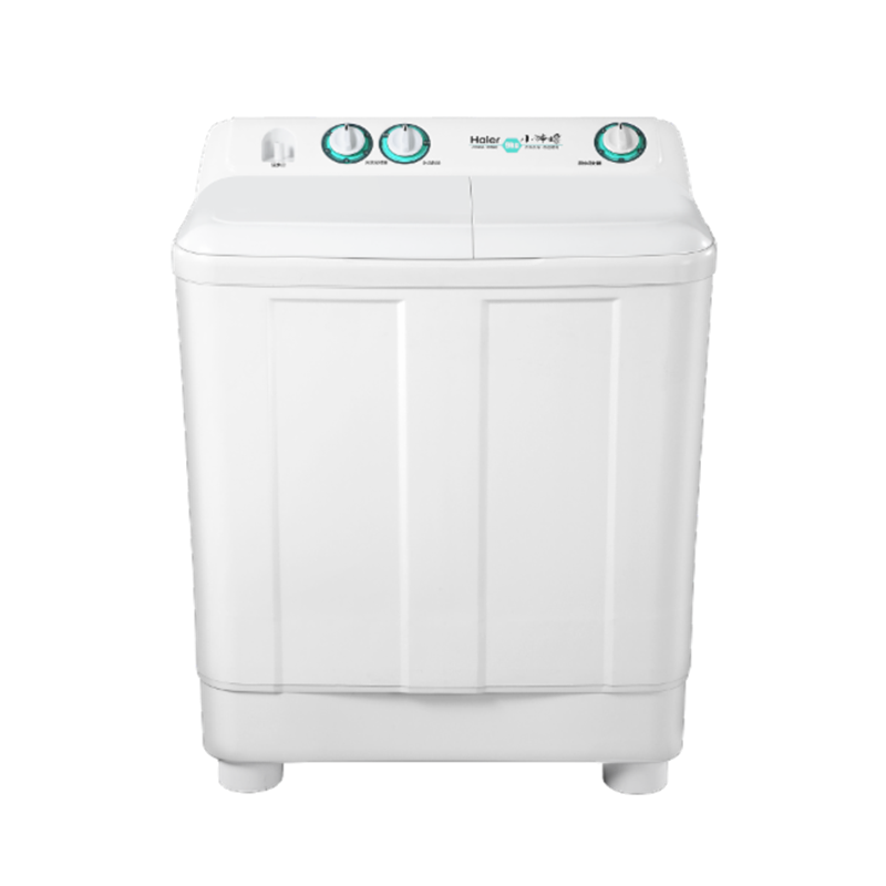 海尔(Haier)洗衣机9公斤大容量双桶家用双缸洗衣机 9公斤白色+强劲动力XPB90-197BS