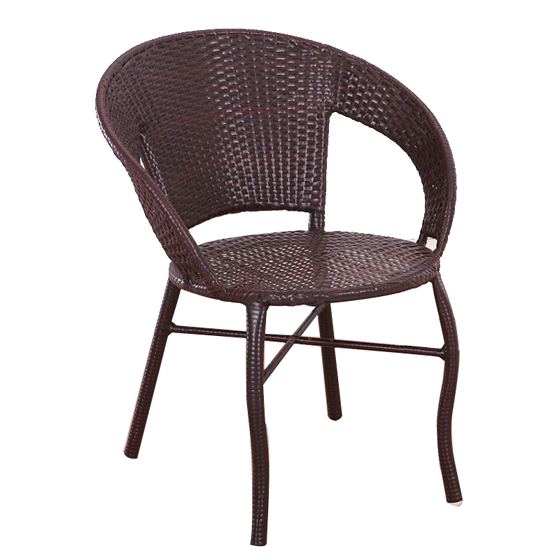 星奇堡  阳台桌椅藤椅茶几客厅室内休闲户外组合家具五套件椅子 一把椅子颜色留言