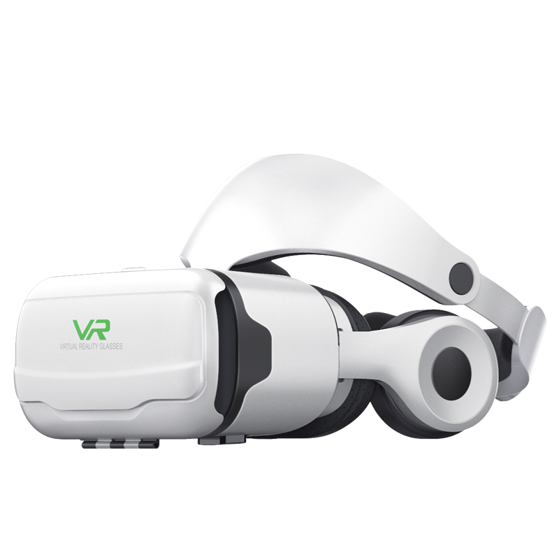 千幻魔镜 十代 vr眼镜手机VR 智能3D眼镜VR游戏头盔观影 【十代纳米版】蓝牙手柄+游戏手柄+牙刷器+资源