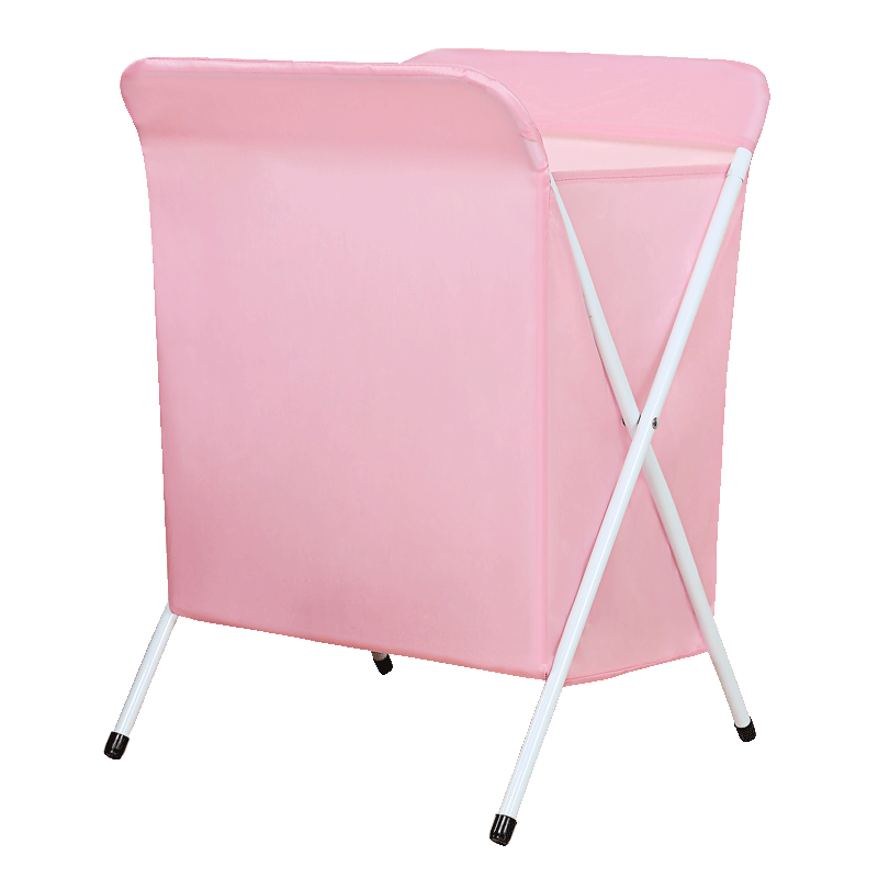 索尔诺 脏衣篮 收纳篓 布艺家用洗衣篮大号折叠储物桶脏衣服收纳筐 粉色S5