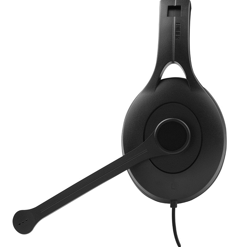 漫步者（EDIFIER） K800 单孔版 头戴式游戏耳机 耳机耳麦 绝地求生耳机 吃鸡耳机 办公教育 学习培训 黑色