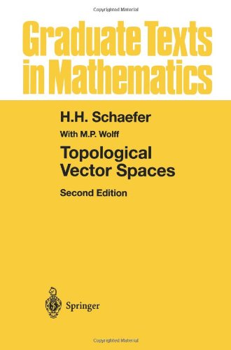 预订 拓扑向量空间 Topological Vector Spaces 英文原版 H H Schaefer