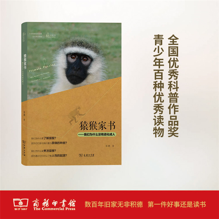 猿猴家书——我们为什么没有进化成人(自然感悟) 商务印书馆