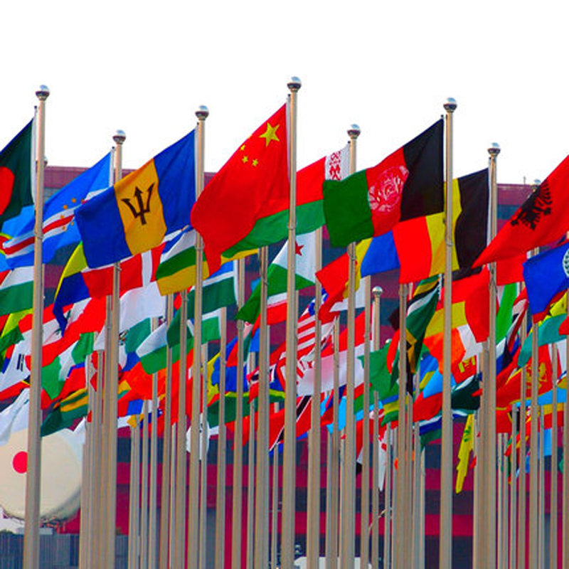 金辉腾 世界各国国旗外国旗帜万国旗 德国国旗美国法国英国瑞典韩国