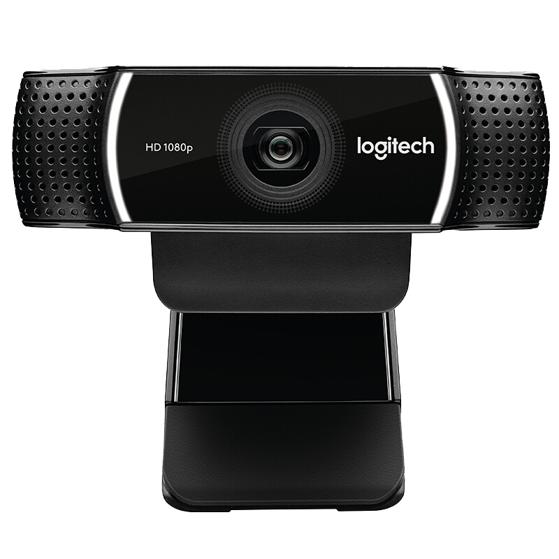 罗技（Logitech） C922高清网络直播家用美颜摄像头自动光线校正 网红直播电脑会议自带三脚架 店长款13644315162