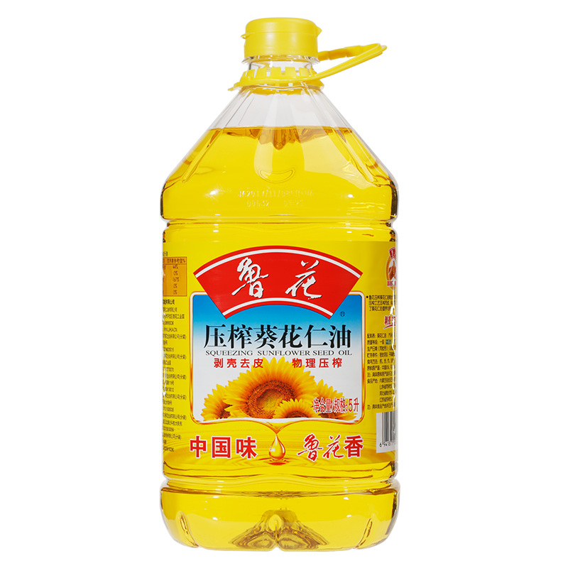 鲁花 食用油 物理压榨 剥壳去皮 葵花仁油5L