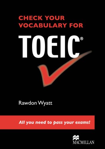 Check Your Vocabulary For Toeic