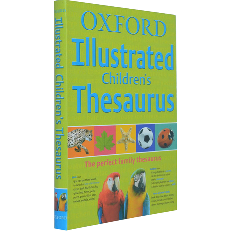 oxford illustrated childrens thesaurus 牛津同义词词典小学版