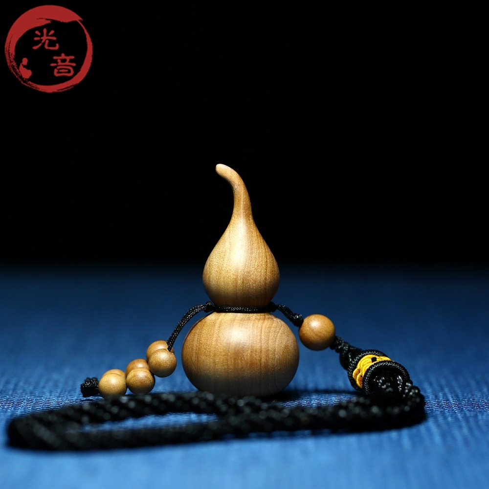 光音 老山檀香手把件 挂件 吊坠 包挂文玩木饰品印度红肉老料檀香木雕