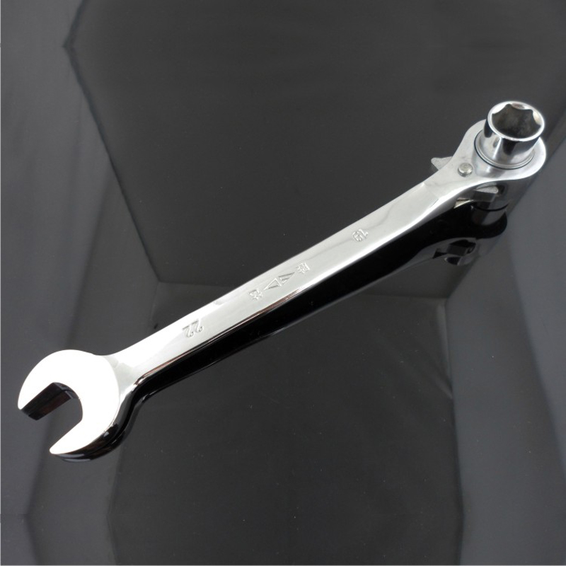 胜达工具 棘轮套筒扳手 多功能棘轮套筒呆扳手 架子工扳手 套筒棘轮呆