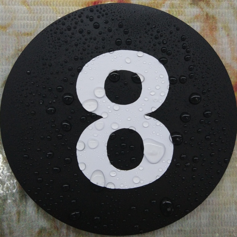 达之礼(dazhili)餐桌网吧机台数字号码序号编号贴pvc防水幼儿园卡通