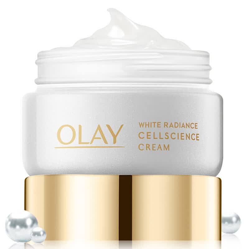 玉兰油(olay) 面霜水感透白臻粹系列面霜50g(布丁面霜 塑颜修护乳霜 )