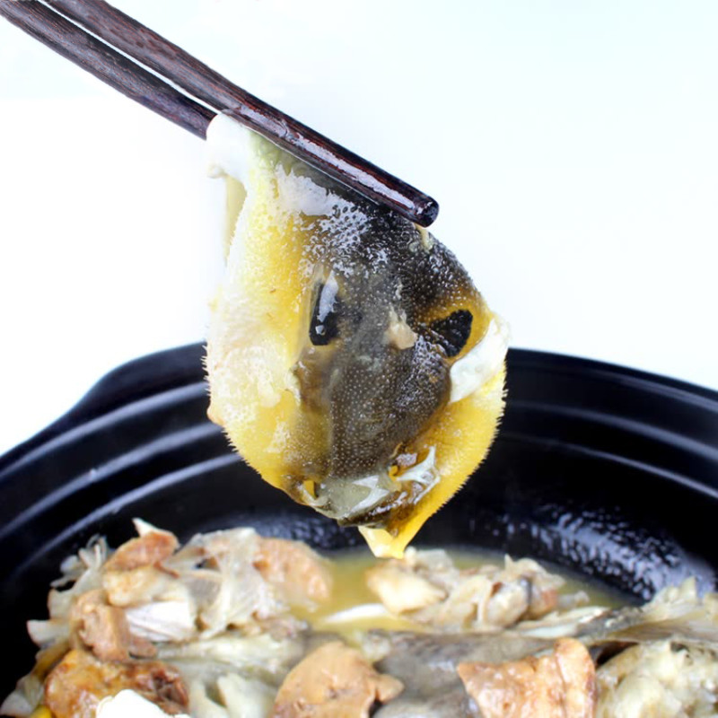 豚之杰 豚之杰 河豚鱼食用加热即食白汁肉 速冻食品 650克暗纹东方鲀