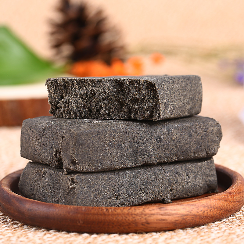 徽墨酥黄山特产墨子酥黑芝麻酥徽州传统糕点茶点心黑芝麻糕办公室小吃