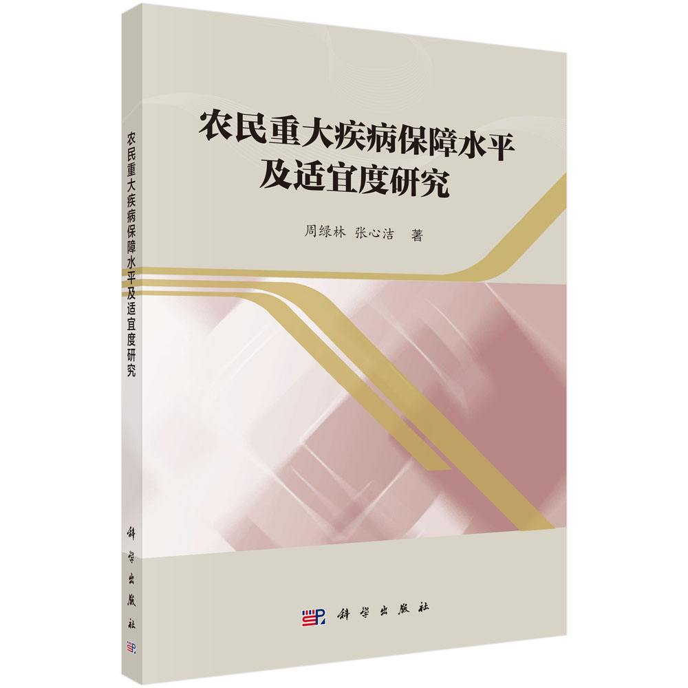 农民重大疾病保障水平及适宜度研究