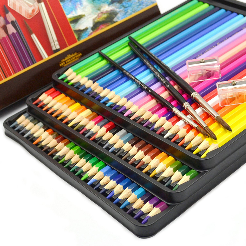 skyists72色水溶彩铅 水溶性彩色铅笔 3.