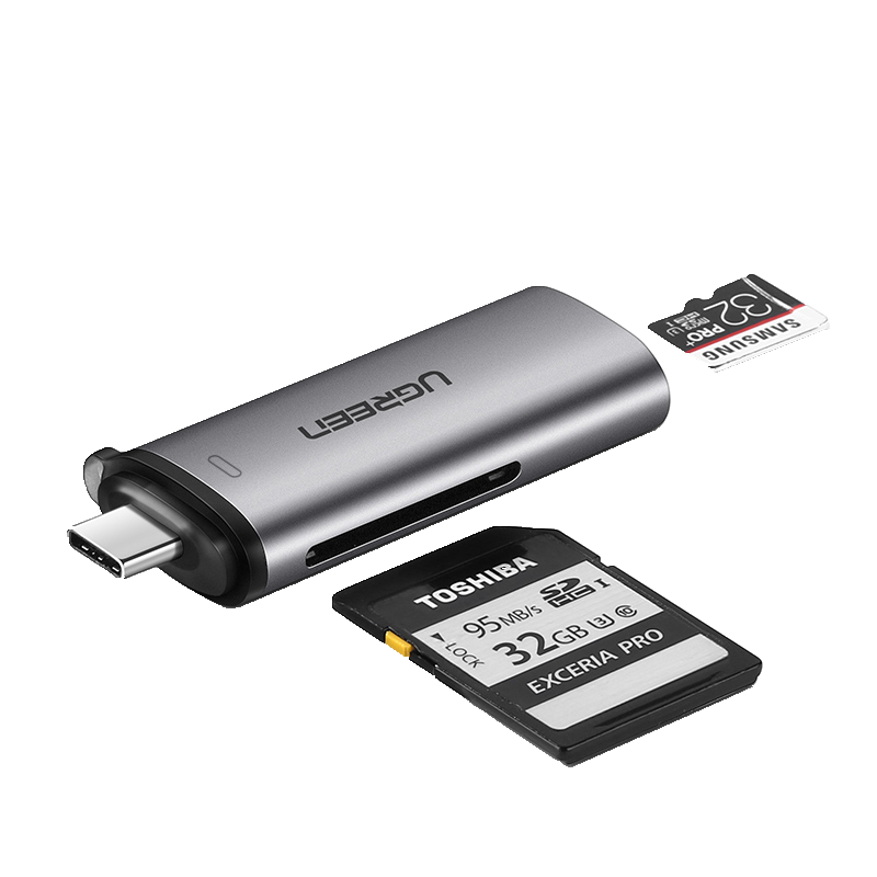  USB-C3.0ٶ๦ܶһOTGֻ ֧SD/TFг¼Ǵ洢ڴ濨 Type-C+USB˫˫