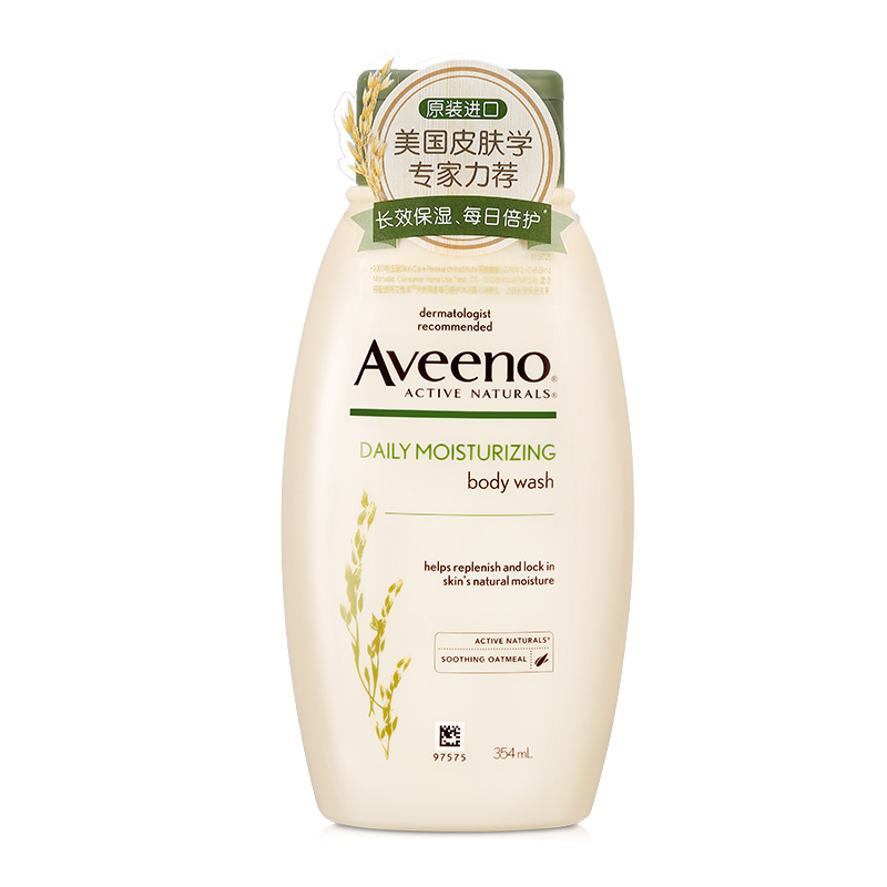 Aveeno 艾惟诺 沐浴露女妈妈洗护用品 每日倍护沐浴露354ml