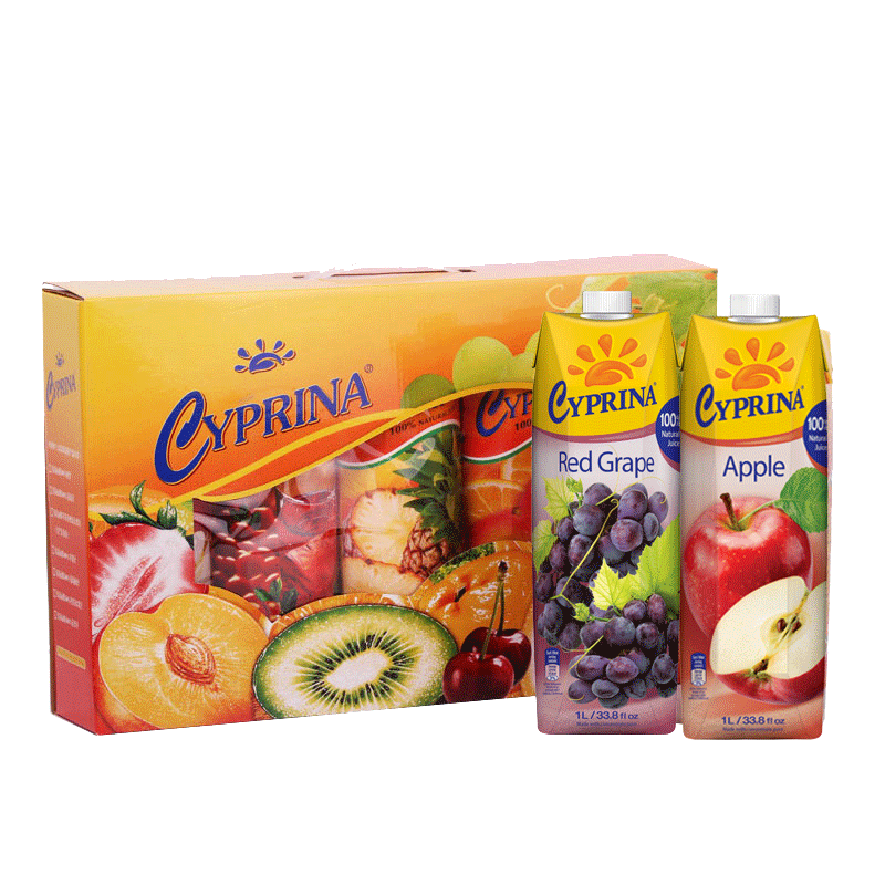 地中海塞浦路斯进口的果汁饮料—塞浦丽娜（Cyprina）|查询饮料低价软件