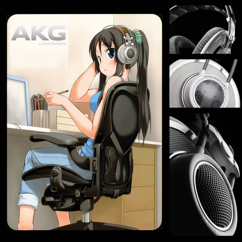 SONY 爱科技（AKG） K701 头戴式专业录音发烧级音乐HIFI有线耳机 CG音乐耳机主图6