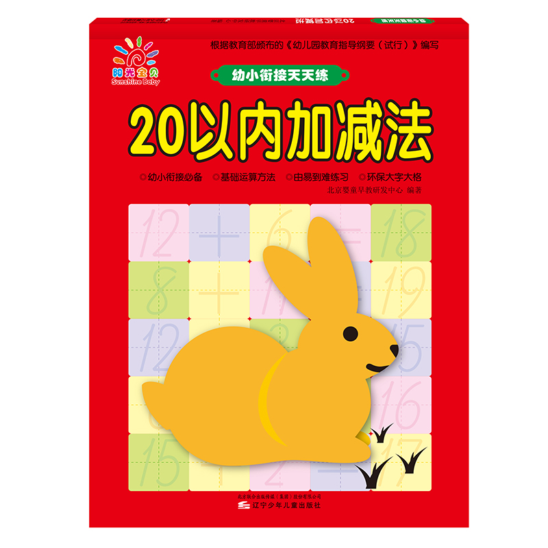 幼小衔接天天练：20以内加减法