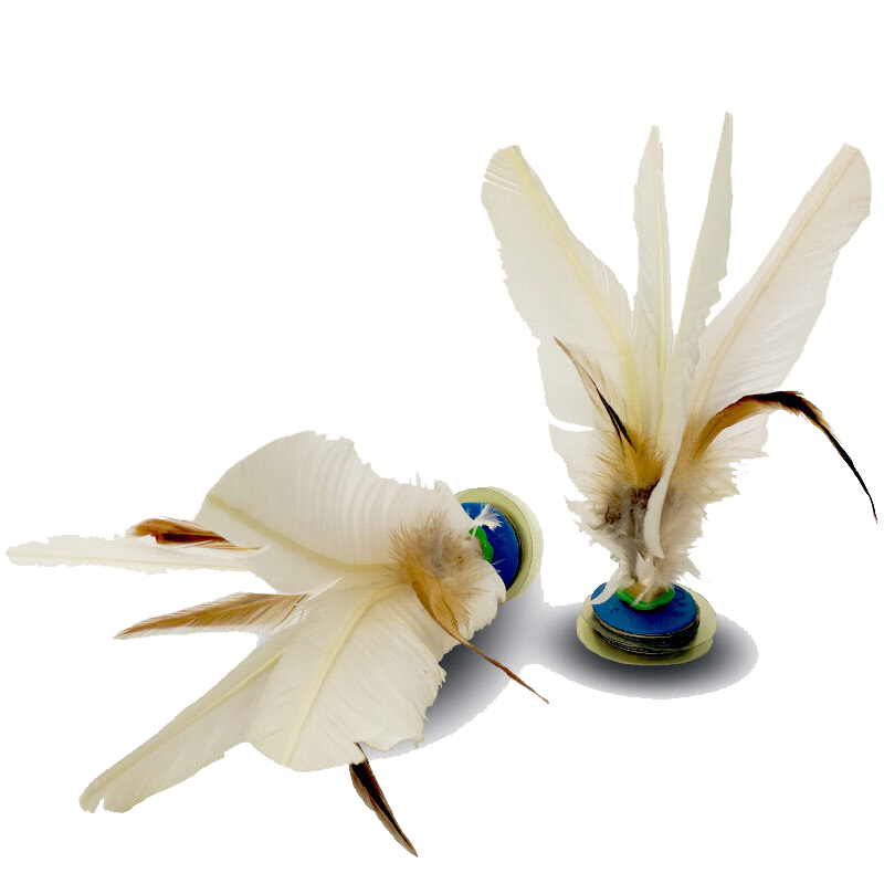 杜威克 毽子成人学生毽球比赛用广场团体健身牛筋底健