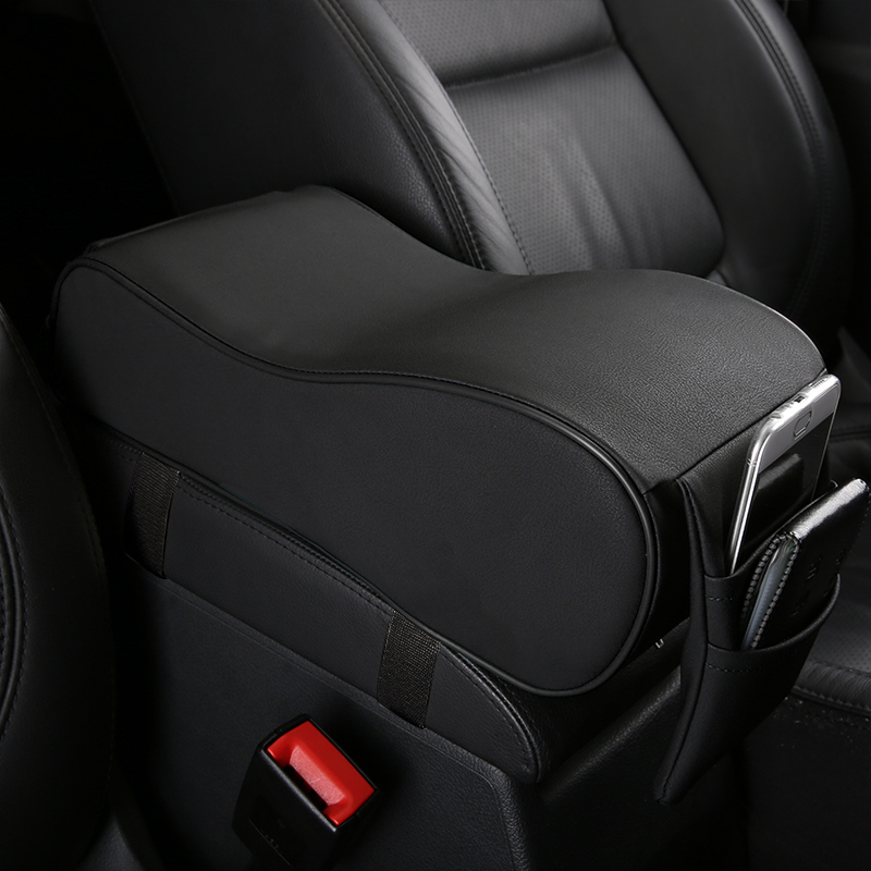 箱记忆棉增高垫改装专用扶手套四季通用 优雅黑 北京bj20野马t70凯翼