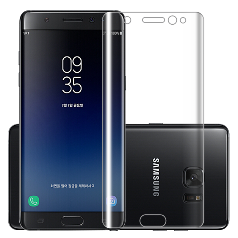 拓蒙 三星note8/9软膜note7手机贴膜全屏高清透明防爆裂防指纹热弯