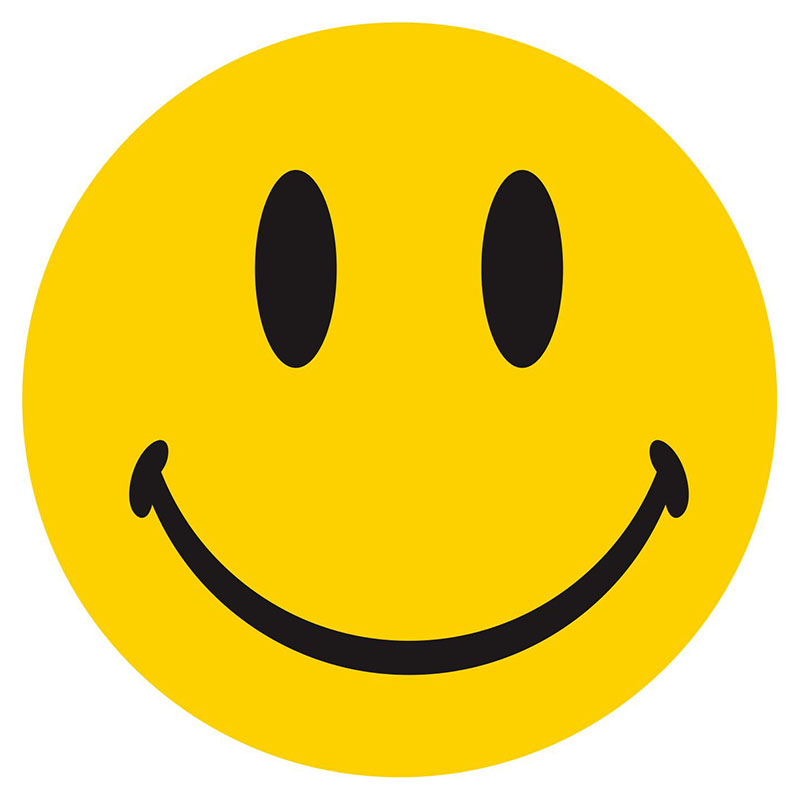 美特装饰贴个性diy墙贴儿童房笑脸贴纸办公室创意emoji表情贴画 微笑