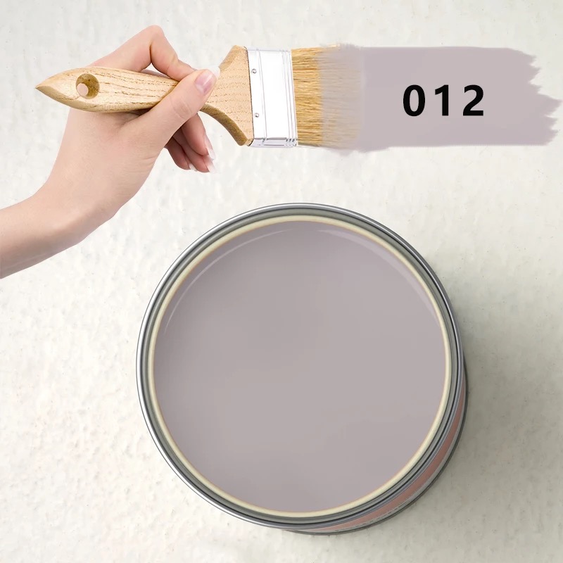 乐莉（L0VLEE）内墙涂料乳胶漆白色彩色防霉防潮耐擦洗家用大小桶水性油漆墙面漆 浅灰色012 10kg