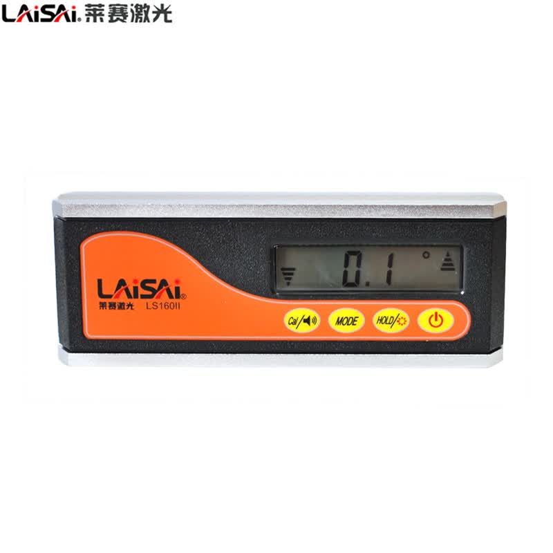 laisai莱赛laisai数字显示水平尺ls160ii坡度测量 数显水平仪 带磁铁