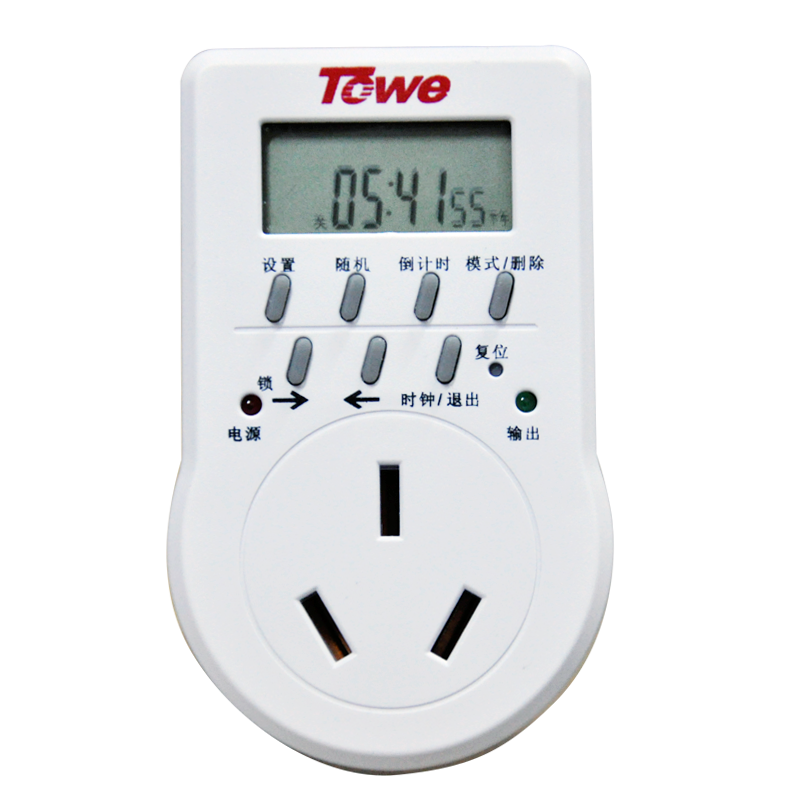 TOWE同為大功率工業(yè)用定時插座智能電子定時器一周循環(huán)定時時間控制器大功率16智能定時器插座TW-ED16G