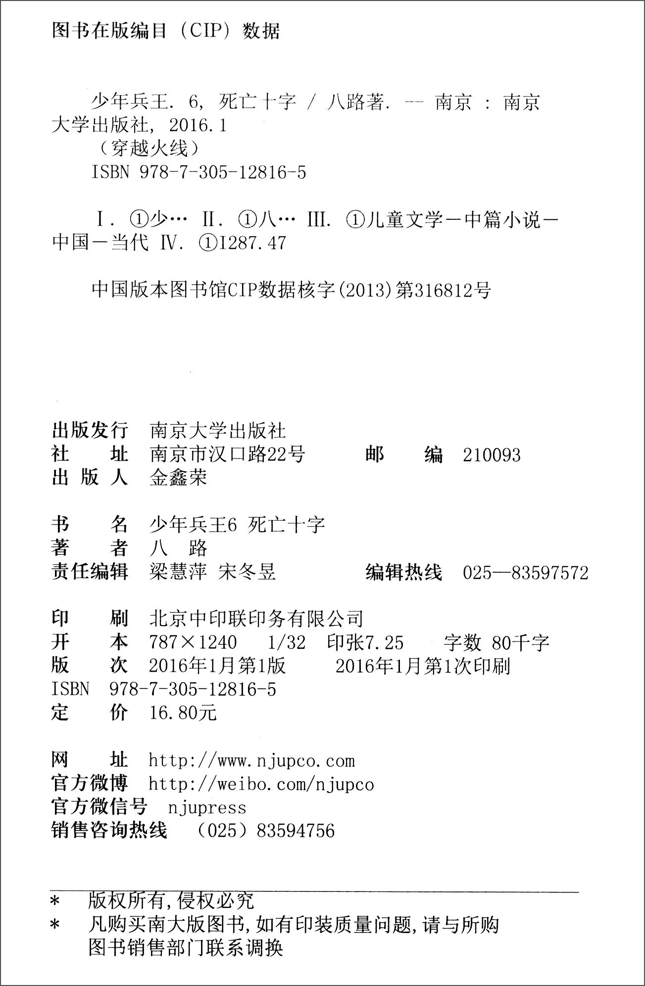 少年兵王6：死亡十字