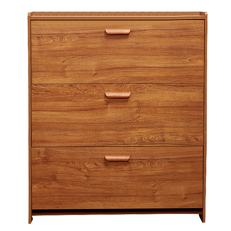 田门前 轻奢超薄翻斗鞋柜家用门口大容量收纳防尘简易简约现代入户玄关柜放鞋子架超薄17cm 灰金条50长17厚118高 组装