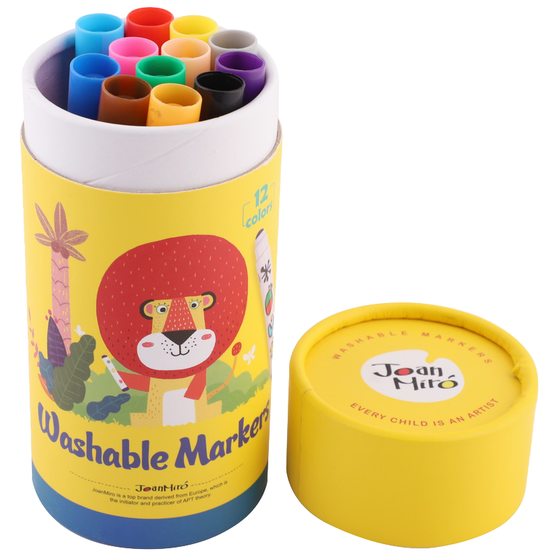 ����ͯ��Ӥ�׶�ͯ����Բͷˮ�ʱ�12ɫ�����޶���ˮϴͿѻ�滭��ʥ��������