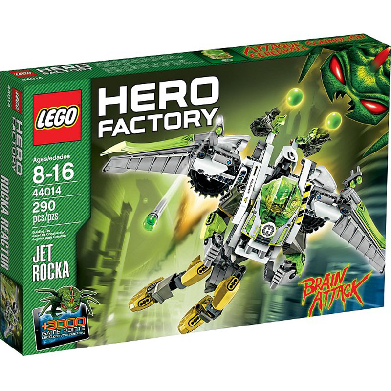 乐高 lego 44014 英雄工厂 洛卡侦察喷射机new 2013