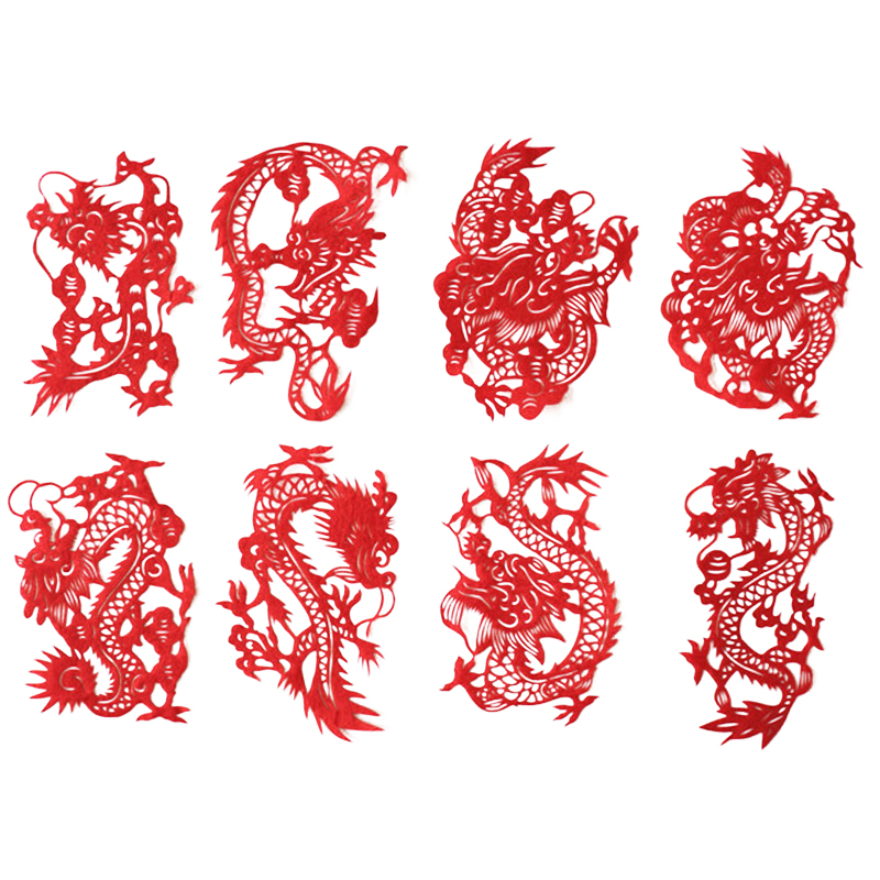 燕云州蔚县手工剪纸窗花中国风特色礼品礼物生肖剪纸成品工艺品作品