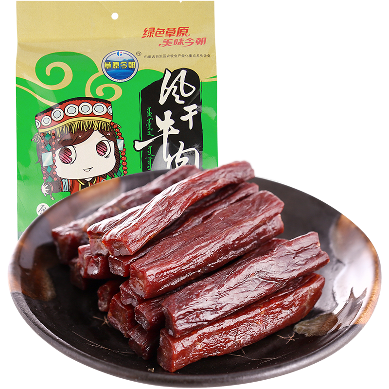 内蒙古特产牛肉干：价格走势及草原今朝手撕系列推荐|肉干肉脯怎么看历史价格