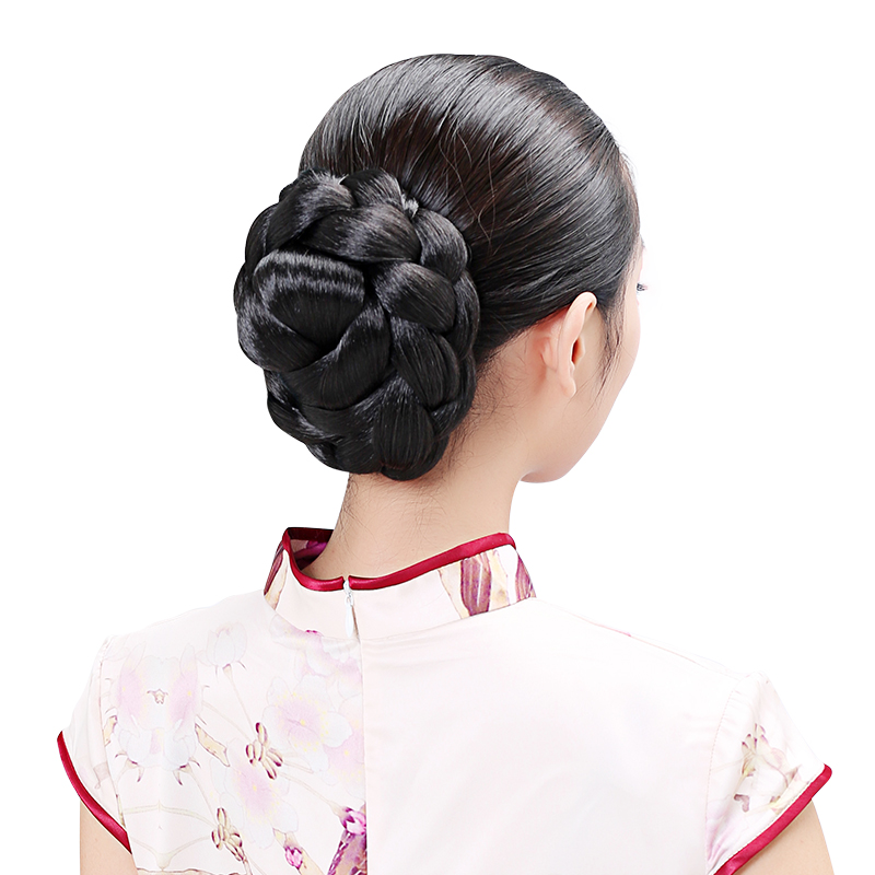 娇滴（Cutie） 娇滴滴假发 女 盘发器丸子头花苞头发包 新娘假发盘发扣式发髻 #2自然黑色怎么样,好用不?