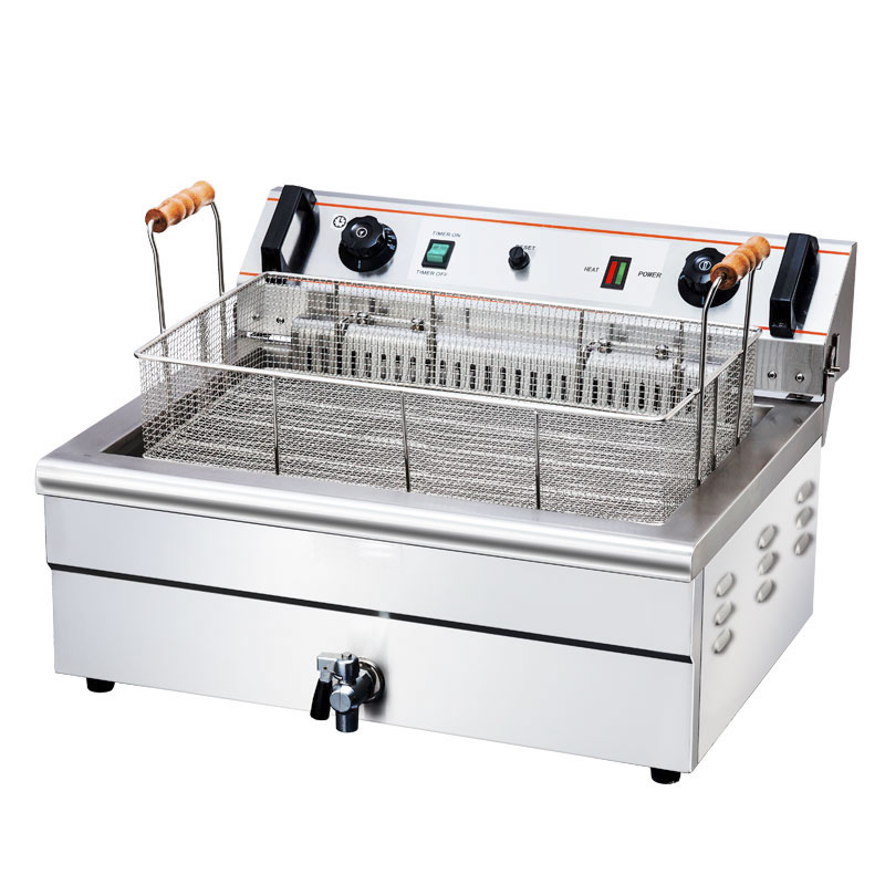 电炸炉 商用油炸锅 炸锅商用 油炸机 电炸炉单缸 炸炉商用双缸 炸串机
