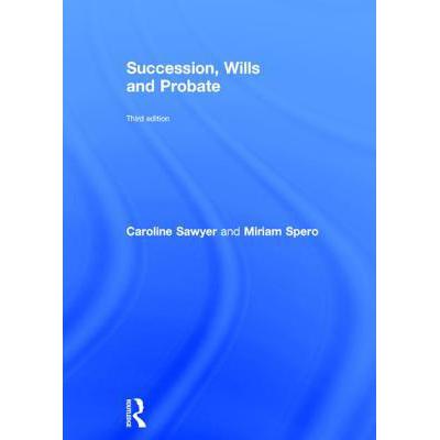 预订 SUCCESSION, WILLS & PROBATE 3E