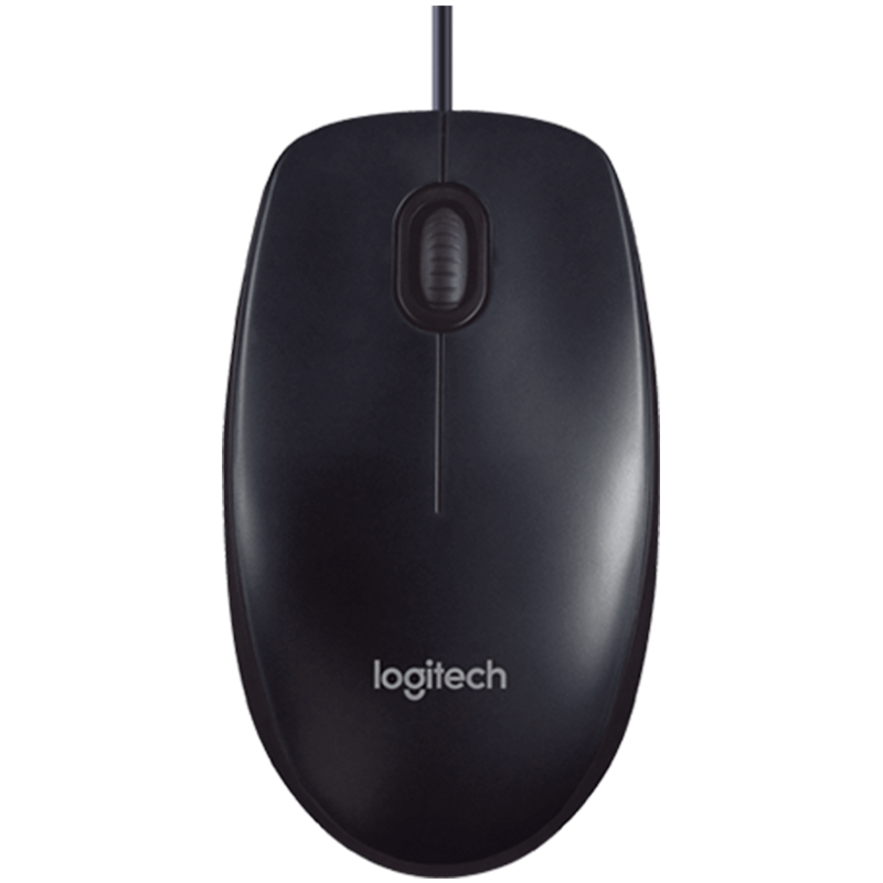 logitech 罗技 M90 有线鼠标 1000DPI 黑色