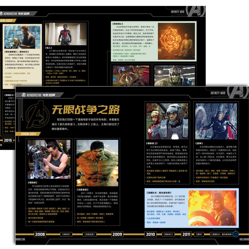 漫威·复仇者联盟3：无限战争（附赠超大幅电影纪念海报）