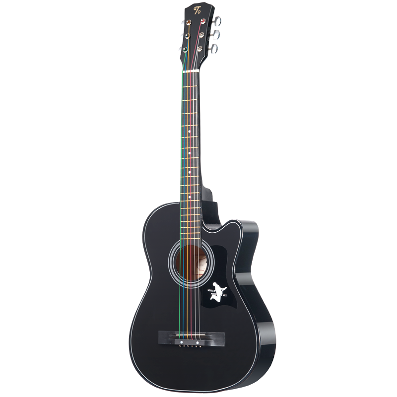 ���ڲ�����T9��ҥ���������ѧ������������ϰ��guitarľ��������jita 38Ӣ������ɫ+�������ѧ�Ƽ���