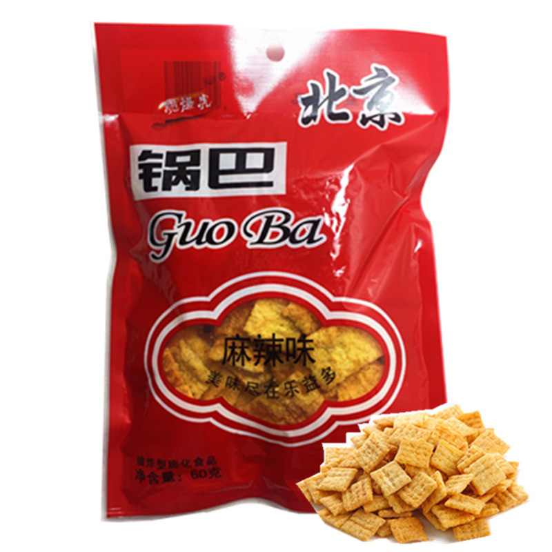 脆爆虎(cuibaohu)老北京锅巴麻辣味孜然味8090后零食儿时回忆味 口味