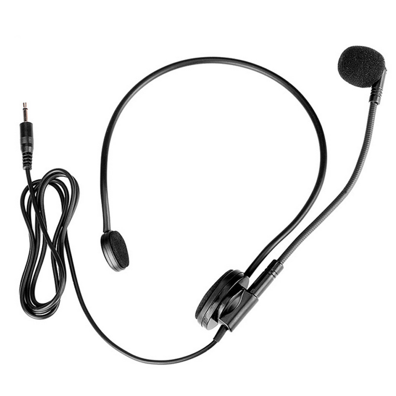 得胜(TAKSTAR) 扩音器头戴麦克风头戴式无线麦克风领夹咪小蜜蜂耳麦话筒多用途小蜜蜂麦克风话筒 HM-700直头