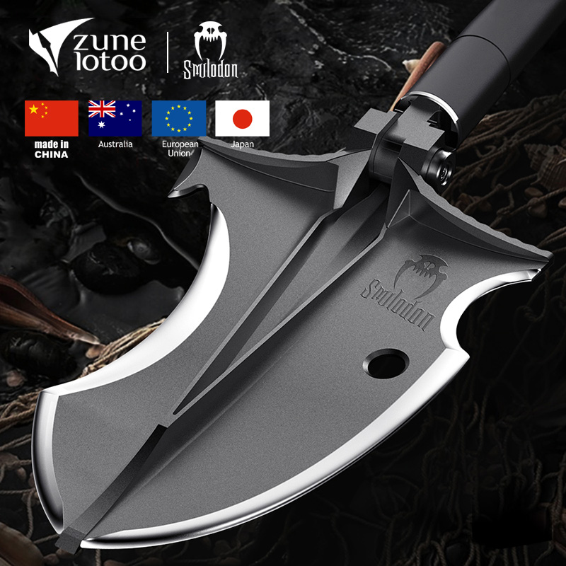 zune lotoo工兵鏟多功能德國戶外鐵鍬折疊露營車載防身救援工具垂釣標(biāo)準(zhǔn)版