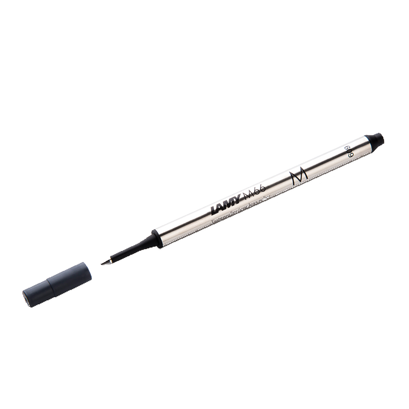 LAMY凌美宝珠笔 笔芯签字笔 一次性替芯专柜配件 黑色M66-0.7mm